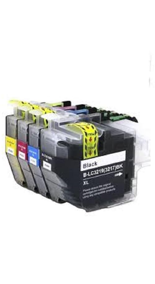 NOW INK. FULL SET LC-3219XL LC-3219 INK CARTRIDGES COMPATIBLE WITH BROTHER MFC-J5330DW, J5335DW, J5730DW, J5930DW, J6530DW, J6930DW, J6935DW (XL Capacity LC-3219xl, Set)