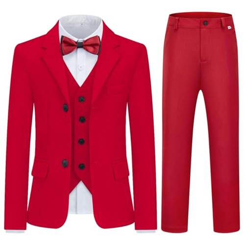 Boys Suits Tuxedo Suit 3 Piece Kids Wedding Outfit for Party Christmas at Amazon