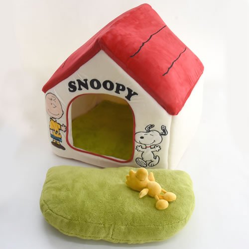 赤屋根 スヌーピー ハウス B074c57snv ペットパラダイス 998 大 庭付き 大 犬小屋 大人気新作 Iccscem Ac In