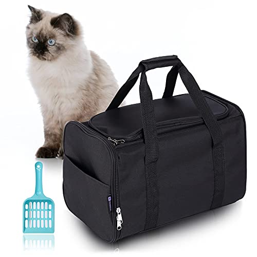 Portable Cat Litter Box Black,2In 1 Travel Litter Box,Cat Litter Box