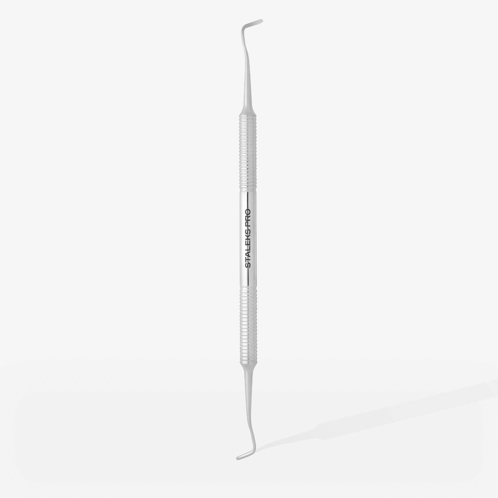 STALEKS PRO Double-Ended Curette Podo 10 Type 1 Pedicure Tool - Pack of 1 - Model PP-10/1
