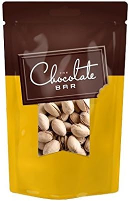 Freshly Roasted and Lightly Salted Antep Turkish Pistachio Nuts in Shell, 16 ounce Pouch Bags (1lb) - The Chocolate Bar