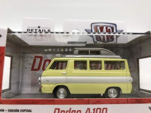 M2 Machines by M2 Collectible Dodge A-100 1965 Dodge A100 Camper Van 1:64 Scale WMTS14 19-17 Yellow Details Like NO Other! 1 of 7800