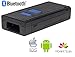VIBRANT SCAN - USB Bluetooth Barcode Scanner,Symcode 1D Mini Wireless Handheld Laser Barcode Scanner Reader For POS / Android / IOS/ IPAD / IPHONE (1D SCANNER)