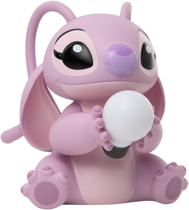 Paladone Angel Lampe – Offiziell lizenzierte Lilo und Stitch Lampe, Disney-Sammelgeschenk, Nachttisch, Schlafzimmer, Nachtlicht-Dekor 4
