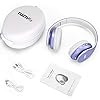 Bluetooth-HeadphonesTuinyo-Wireless-Headphones-Over-Ear-with-Microphone-Foldable-Lightweight-Stereo-Wireless-Headset-for-Travel-Work-TV-PC-Cellphone-Purple TUINYO Bluetooth Headphones, Wireless Headphones Over Ear with Microphone, Foldable & Lightweight Stereo Wireless…
