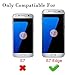 LeYi Galaxy S7 Edge Case (Not Fit S7) with 3D Pet Screen Protector [2 Pack] for Girls Women, Glitter Bling Shiny Diamond Liquid Clear TPU Protective Phone Case for Samsung Galaxy S7 Edge Teal/Purple