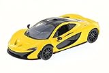 Motor Max 1:24 W/B McLaren P1 Diecast Vehicle, Yellow