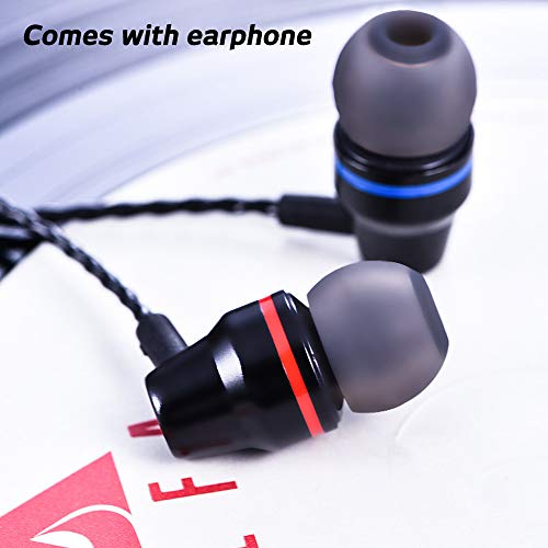 image for Portable Pocket Transistor Radio with Earbud Headphones, SourceTon Bat