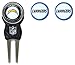 Team Golf NFL San Diego Chargers Divot Tool Pack With 3 Golf Ball Markers Divot Tool with 3 Golf Ball Markers Pack, Markers are Removable Magnetic Double-Sided Enamel
