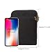 AOCINA Small Crossbody Bag Travel Purse Phone Purse Crossbody for Women Small Bag Wallet Purse Tiny Purse(B-Black Upgrade)