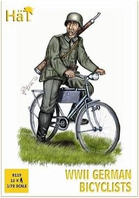 HaT WWII German Infantry Bicyclists - 1:72 Plastic Soldier Kit