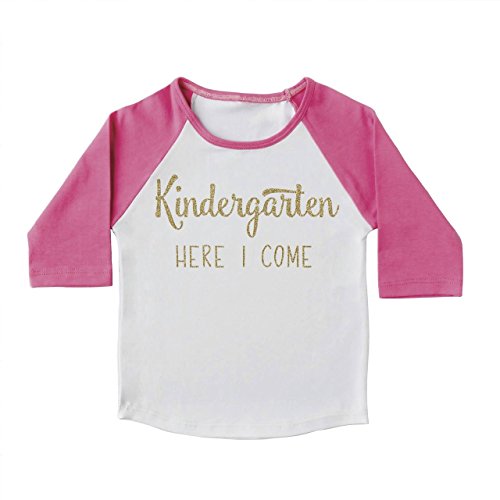 First Day of Kindergarten Shirt, Preschool Graduation, Kindergarten Shirt (6T)