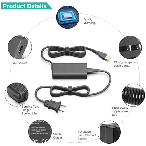 HKY Replacement Resmed AirSense 11 Power Supply 24V 65W AC Adapter for All Resmed AirSense 11 CPAP Machine AirSense 11 AutoSet/AirSense 11 Elite/AirSense 11 CPAP Power Cord Resmed Airsense 11 Supplies