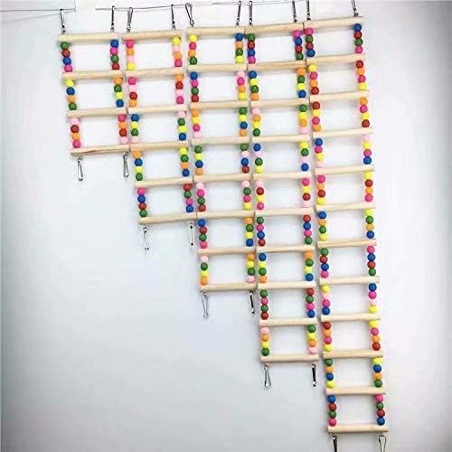 XiZiMi Birds Toy Wooden Toy for BirdsParrot Budgie Parakeet Cockatiels Conure Lovebird Cockatoo