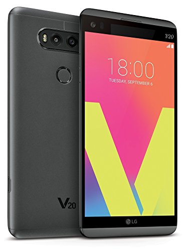 LG V20 64GB 5.7-inch AT&T Smartphone with Superior Video, Photography, Next-Level Audio - Unlocked for All GSM Carriers Worldwide (Titan Gray)