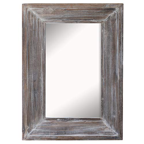 Rustic Wall Mirror 18 X 24 Vanity Mirror Reclaimed Wood Mirror Rustic Mirror Bathroom Vanity Bathroom Mirror Wall Mirror Mirrors