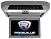 Rockville RVD10HD-GR Flip Down Monitor DVD Player, HDMI, USB, Games, LED, 10.1