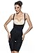 KHAYA Women's Shapewear Bodysuit Open Bust Waist Control Body Shaper Grey S