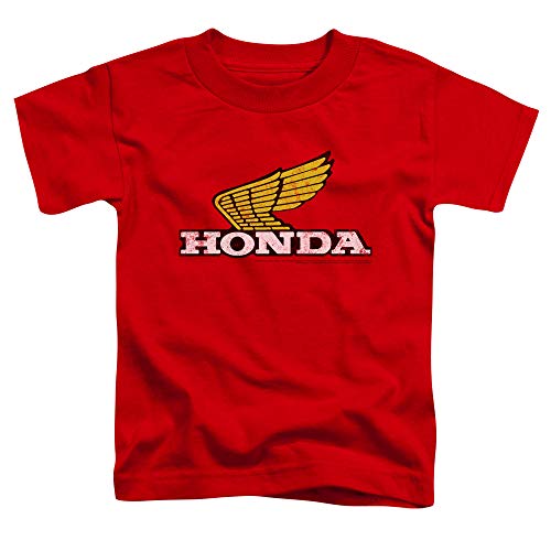 Honda Yellow Wing Logo Unisex Toddler T Shirt for Boys and Girls