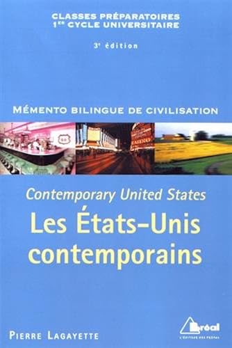 Download Les Etats-Unis contemporains PDF