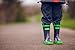 Oakiwear Children's Rubber Rain Boot (5 US Toddler, Navy Blue)