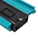 Contour Gauge Duplicator With Lock Ewadoo 10'' Widen Irregular Shape Duplication Profile Gauge-Stiffness Adjustable Quick Master Outline Tool-A Must Have for Tiling, Flooring, Woodworking, Laminate
