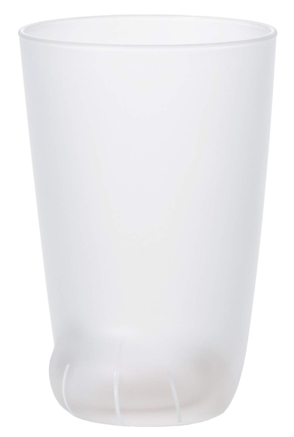 Aderia Japan Japanese Glass Tumbler Cup 300ml Cat Paw Coconeco - Pink Pawn Ball 6045 - Japan Import