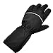 Yanqueens Electric Battery Heated Gloves for Men and Women, Waterproof Insulated Heating Gloves for Winter Outdoor Camping Hiking Hunting