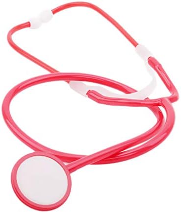 Ljslyj Diy シミュレーション 聴診器 おもちゃ 科学普及 ギフト コスプレ アイテム 小物 赤 Rwenzorisustainable Org