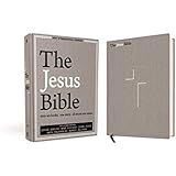 The Jesus Bible, NIV Edition, Cloth over Board, Gray Linen