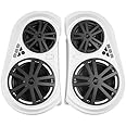 Yamaha Motor Corp. Compatible for Yamaha EX/JetBlaster Waverunner Footwell Speakers (White) - F3Y-H81C0-R0-00