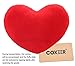 Coxeer Throw Pillows Heart Shape Decorative Pillows Best Pillow for Valentine's Day