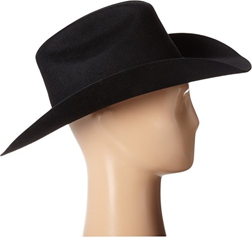 Twister Men's Dallas 2X Wool Cowboy Hat Black 7