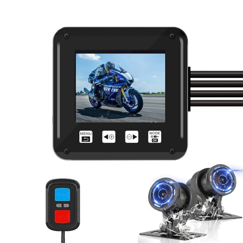 VSYSTO Motorcycle Dash Camera WiFi Screen Waterproof