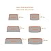 OUGOLD 2Pcs 12x108inch Disposable Rectangular Tablecloth Rose Gold Set Sequins Table Runners and 54x108inch Table Cloths Plastic Table Runner for Rose Gold Party Decorations (A-Rose Gold)