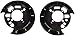 Dorman 924-208 Rear Brake Dust Shield Compatible with Select Models, 1 Pair