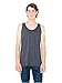 American Apparel Unisex Tri-Blend Tank, Tri/Black, X-Large