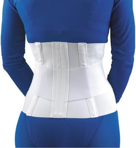 FLA Lumbar Sacral Back Support with Abdominal Support Height Size: 4X-Large (53 - 56")