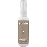 Face Tan Water by SunnaTan - Made with Witch Hazel Water & Hyaluronic Acid - Organic & Natural Ingredients - Non-Sticky and Lightweight - Face Tanner in Light/Medium (60mL)