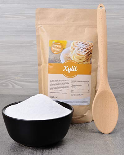 Premium Xylit mit 1:1 SüÃkraft gegenüber Zucker 1kg verwendbar als kalorienreduzierter Zuckerersatz. Vegane & zahnfreundliche Kristallzucker Alternative zum Kochen & Backen – Bild 5