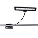 Lightess Dimmable Music Stand Lights Clip on Book Light Piano LED Reading Lamp USB Desk Lamp, Black