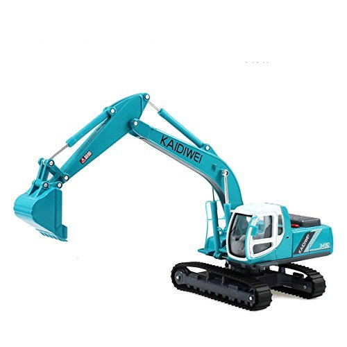 1: 40 Scale Diecast Car Model Excavator Truck with Sound and Light, Metal Car Children Kids Education Toys Gift