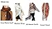 Trendy Plaid Scarfs Womens Warm Pashmina Fall Winter Soft Chunky Tartan Wrap Shawl Cozy Checked Blanket