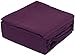 Cal King Sheet Set 6 Piece - Bed Sheets California King Size - Soft Hotel Luxury Bedding - Cooling, Comfy & Breathable - 1 Flat, 1 Fitted & 4 Pillowcases w/ Deep Pockets - Wrinkle & Fade Free - Purple