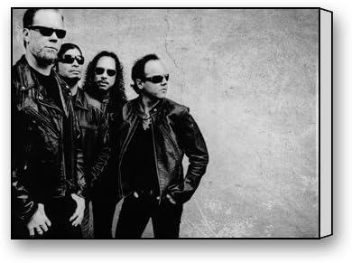 PrettyLee Custom Modern Wall Art Home Decor Canvas Prints Metallica 16 X 12 Inch