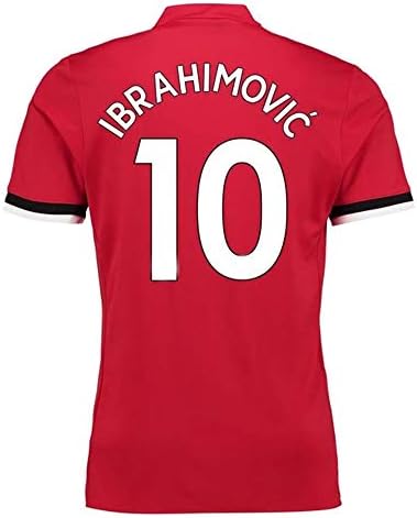 LDFN Zlatan Ibrahimović #10 Men's Soccer Jersey - Short Sleeve Sports Jersey T-Shirt Fan Shirt