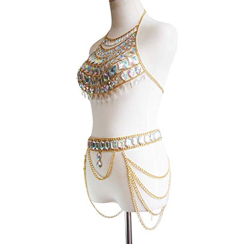 SUIWO-Donne-cassa-corpo-Catena-della-vita-di-collana-a-catena-della-pancia-gioielli-ragazze-della-spiaggia-di-estate-Bikini-Swimsuit-Corpo-delle-donne-goccia-dacqua-acrilico-Bra-Catena-Vita-Multilay