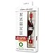 Tera Grand - USB 2.0 A to Micro USB Braided Cable, 6' Red & Black - Micro USB/Micro B Charge and Sync Cord for Android Samsung Nokia Nexus Phones and More Not for iPhone & iPad