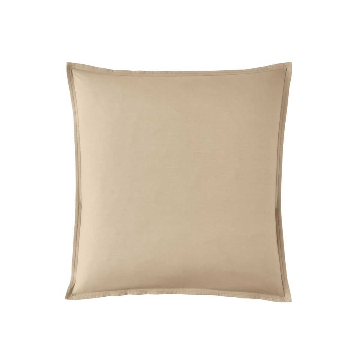 Cotton Percale Pillowcase, Première, Linen, 65 x 65 cm, Essix